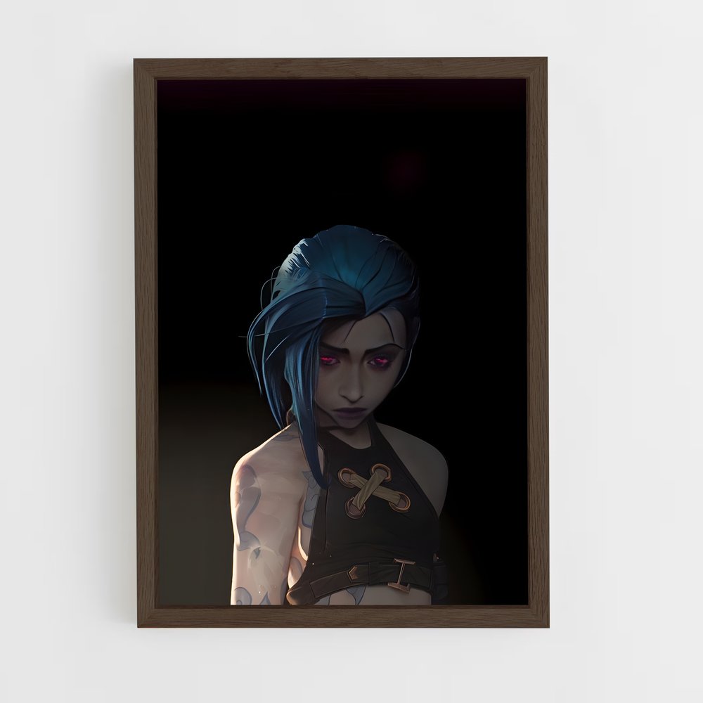 Poster Jinx et ses Enigmes – affiche League Of Legends (vue 5)